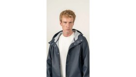 Resim Unisex Yağmurluk - Lacivert 