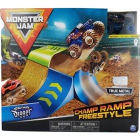 Resim Monster Jam 1 64 Şampiyon Rampası Oyun Seti 