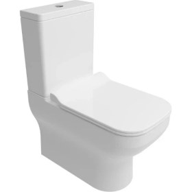 Resim Kale Mood 2.0 Smart Duvara Sıfır Klozet Taharet Delikli+Alttan Çıkışlı Rezarvuar + Ultra Slım Smart Kapak + Iç Takım 