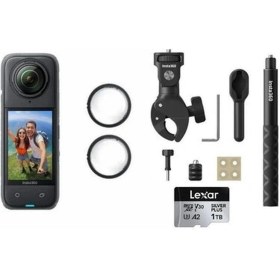 Resim Insta360 X4 Moto Kit 1 Tb Yeni Versiyon Motosiklet Seti -96016 