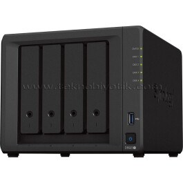Resim Synology DS923+ AMD Ryzen R1600 CPU 4GB Ram 4 Yuvalı DiskStation NVMe M2 NAS Depolama Ünitesi 