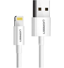 Resim Ugreen iPhone Apple Uyumlu iOS Şarj Ve Data Kablosu Mfi Sertifikalı Beyaz 2 Me 