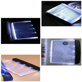 Resim Kitap Okuma Lambası Led Panel Çok Renkli 