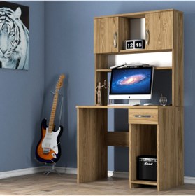 Resim Moxen Mobilya C3 Kitaplıklı Çalışma Masası 