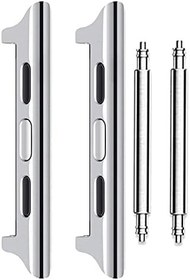 Resim Microcase Apple Watch 38-40-41 mm to 20 mm Çevirici Metal Kordon Kayış Adaptörü Set - AL3132 