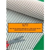 Resim NetBazaars Halı Kaydırmaz Altlık, Jel Taban Halı Kilim Altlığı 50 cm x 100 cm 