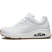 Resim Skechers Uno-stand On Air Memory Foam Womens Sneaker White Hafızalı Taban Kadın Günlük Spor Ayakkabı Beyaz 