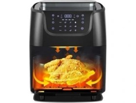 Resim Smartmi Cook Master ST-006 Buharlı Air Fryer 6.5L LED Ekranlı Tek Hazne Yağsız Fritöz 