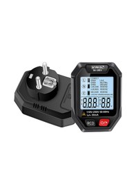 Resim Lemestar Akıllı Priz Test Cihazı - Sesli Uyarılı, Otomatik Kapanmalı, Lcd Ekranlı 111 Karakter 