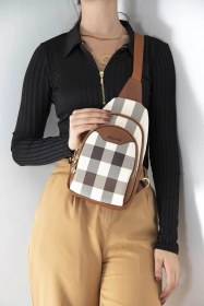 Resim Silver Polo Kadın Bel Çanta 959 Krem 