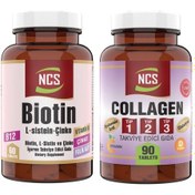 Resim Ncs 90 Tablet Hidrolize Collagen Kolajen Type 1-2-3 Hyaluronic 