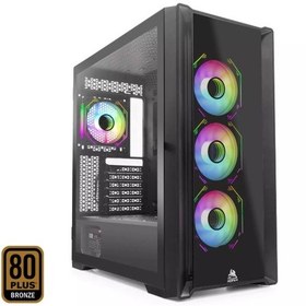 Resim Mofan Mf2902b Pc Gaming Kasa 360 Seri 80+ 850w Power Supply 4xfan - Siyah 