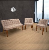 Resim Armens Life Armens Çay Seti Koltuk Takımı, 2+1+1 Kahve Ayak klsz-cyst-khv-001 