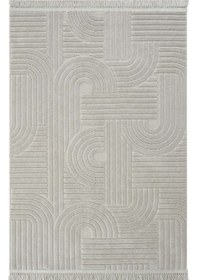 Resim Dizayn Kaymaz Taban Koridor Halısı Kesme Yolluk Mutfak Halısı Modern Salon Halısı 1090 Gri Gri 