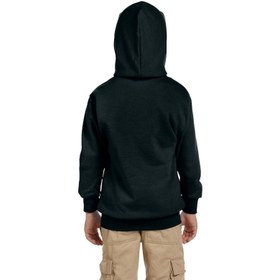 Resim Jordan 23 Brush Siyah Çocuk Kapşonlu Sweatshirt - 7-8 Yaş / Siyah 