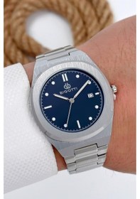 Resim Bigotti Erkek Kol Saati Tüm Fonksiyonlar Aktif Gümüş-mavi Sdb004 Gümüş - Mavi 