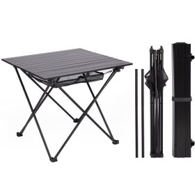 Resim Evolite Nature Katlanabilir Alüminyum Kamp Masası Büyük Boy (71x68x62) 