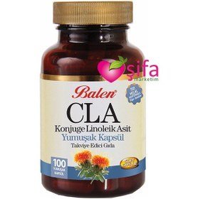 Resim Balen Cla (Konjuge Linoleik Asit) 1380 MG 100 Kapsül (Aspir Yağı) 