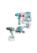 Resim Total TOSLI241198E 3'lü Set Kırıcı Delici + Darbeli Matkap + Taşlama 