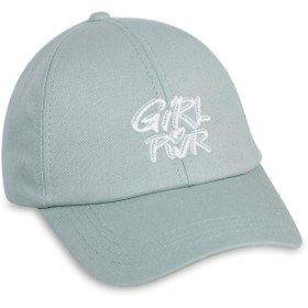 Resim Civil Girls Power 6-9 Yaş Çocuk Kız Kep Şapka - Yeşil - Mint / Standart 