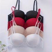 Resim 4 Parça Kadın Seksi İç Çamaşırı Takımı 