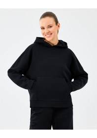 Resim Skechers W Essential Hoodie Sweatshirt Kadın Siyah Sweatshirt S2610013-3817 Siyah 