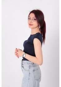 Resim Busem S0015601 Kadın Bluz Lacivert 