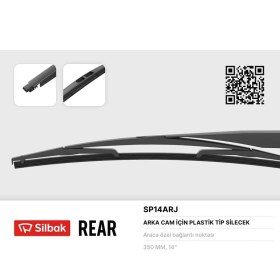 Resim Silecek Süpürgesi Arka Plastik Tip 350mm Honda Cr-5 1 2001-19992002-2002 . Cr-5 3 2009-20062006-2012 . Fıt 2005-2003 . Freed 2003-2009 . Jazz 2 2003-20022007-2008 . Jazz 3 2007-2008 . Infınıty Ex 2010-2008 . Kıa Sportage 