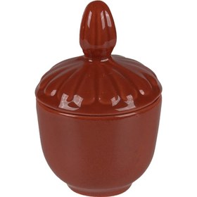 Resim Covered Bowl Small-Coral 
