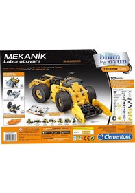 Resim Clementoni Mekanik Laboratuvarı - Buldozer 64958 