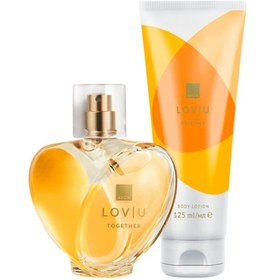 Resim AVON Lov U Together EDP 50ml Kadın Parfüm Seti 