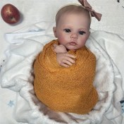 Resim Yenidoğan Milestone Fotoğrafçılık Aksesuarları Çocuk Fotoğraf Çantası Havlu Elastik Sarma Bezi Bebek Bir Ay Fotoğraf Sarma Bezi Fotoğraf Stüdyosu Fotoğrafçılık Aksesuarları 
