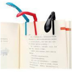 Resim Pape Ledl'li Kitap Okuma Işığı Kırmızı 