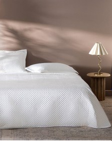 Resim Madame Coco Boulogne Tek Kişilik Kadife Yatak Örtüsü - Ekru 8682116999557 Ekru 