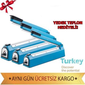 Resim Poşet Ağzı Kapama Yapıştırma Makinası 20 Cm Plastik Gövde N11.49424 