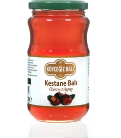 Resim Köyceğiz Balı Kestane Balı Cam Kavanoz 450 G 