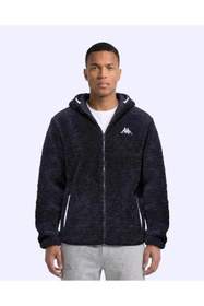 Resim Kappa Mesa Sherpa Erkek Siyah Regular Sherpa Mont 