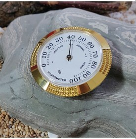 Resim Çelik Humidor Puru Kutuları için Higrometre Nem Ölçer Thr174 