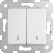 Resim Mena Rise Linnera Life Sedef Beyaz Komütatör Vavien Mekanizma ve Düğme 