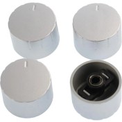 Resim Mena Rise Beko ile Uyumlu Setüstü Ocak Düğmesi Gri Düğme Takımı Seti 