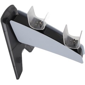 Resim Tenfowee Ps5 Kumanda İkili Hızlı Şarj Aleti, Led Ambiyent Işık Ve Devre Koruma, Sabit Konumlandırma Beyaz 