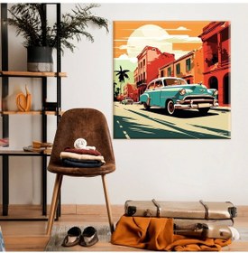 Resim Sıcak Yaz Günü Kanvas Tablo 