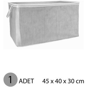 Resim Kazak Hurcu Mini Hurç 45x40x30 Cm Gri - 1 Adet Renkli 