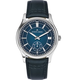 Resim Jacques Lemans Derby 1-2197b Erkek Kol Saati Gümüş 
