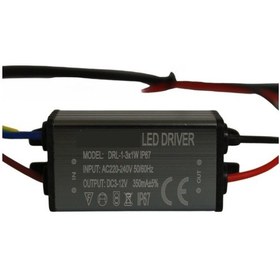 Resim 1-3x1w Led Driver 350ma 3-12v Power Led Sürücü Ip67 Power Led Driver 