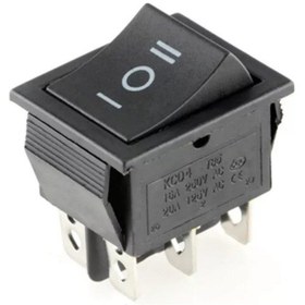 Resim Ic-108 Geniş Işıksız Anahtar On-Off-On 6 Bacaklı 1 Adet 