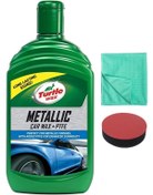 Resim Turtle Wax Metalik Ptfe Katkılı Teflon Sıvı Cila 500 Ml + Mikrofiber Bez + Cila Süngeri 