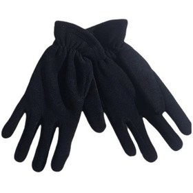 Resim Aldoğ Unisex Siyah Polar Eldiven Siyah Tek Ebat Siyah 