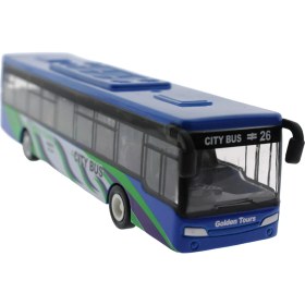 Resim MEGA Mavi Metal Otobüs 632-27 