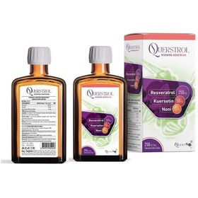 Resim Querstrol 250 ML Resveratrol Kuersetin Noni İçerikli Sıvı 250ml 